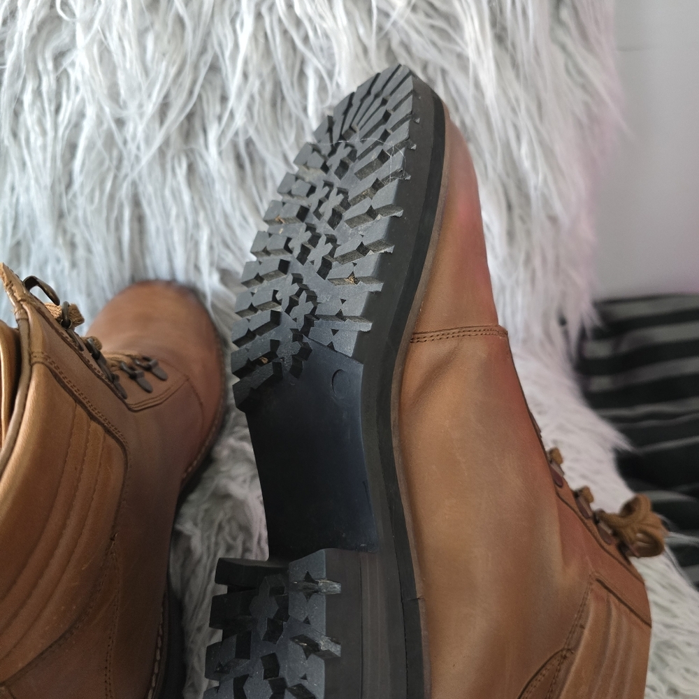 Softwalk Women's Brown Leather Boots - Picture 6 of 12